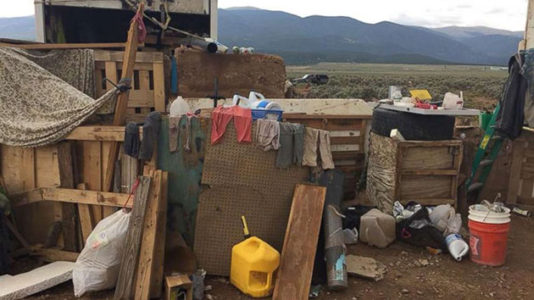 Eleven children rescued from ‘filthy’ compound in rural New Mexico