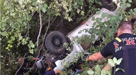 Trapped for days beneath an overturned truck, missing Idaho man found alive