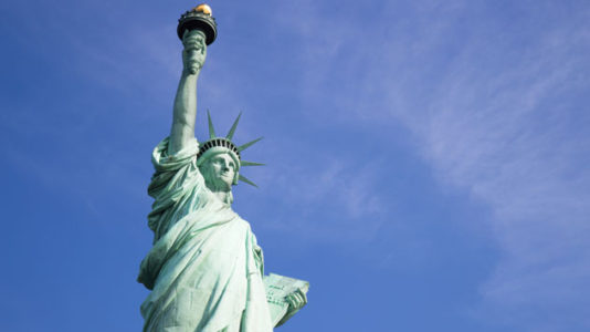 Construction fire forces evacuations at Statue of Liberty