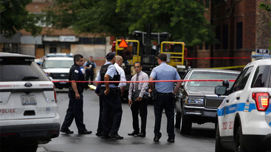 Chicago mayor Rahm Emanuel says ‘our souls are burdened’ over city’s latest deadly weekend