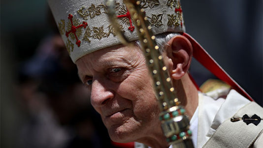 Churchgoer shouts ‘shame on you’ at Cardinal Wuerl during Mass