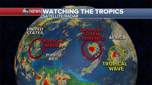 Heavy rain hits Florida as Gulf Coast braces for looming tropical storm