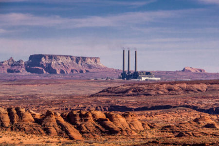 D0132B Navajo Generating Station, a 2250 megawatt coal-fired power plant located on the Navajo Indian Reservation near Page, Arizona
