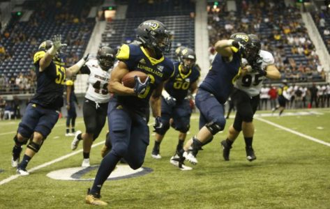 Bridge-Gadd’s 4 TDs lead N Arizona past S Utah 31-23