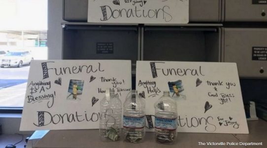California man, teens arrested over alleged funeral donations scam