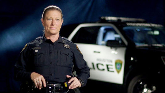 Houston’s oldest rookie cop: At 54, she’s catching bad guys and making history