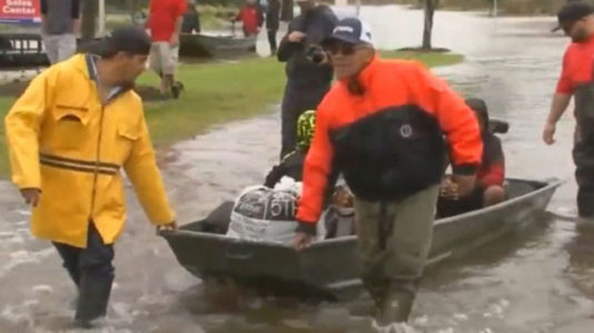 Armed with boats and air mattresses, Cajun Navy rescues 160 trapped by Florence