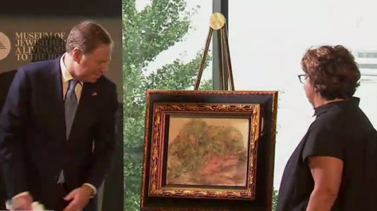 Renoir painting looted by Nazis returned to rightful owner’s heir