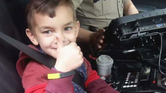 Seven-year-old boy gets police escort to final cancer treatment