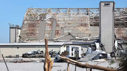 ‘Complete devastation’ at Tyndall AFB after direct hit from Michael