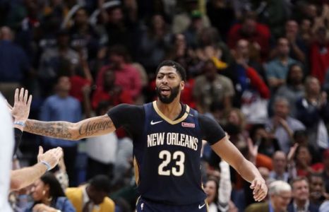 Pelicans’ Davis sits vs. Jazz with elbow sprain