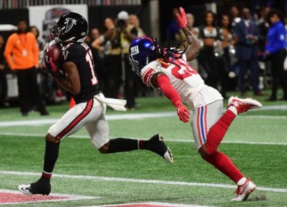 Ryan throws for 379 yards, Falcons beat Giants 23-20