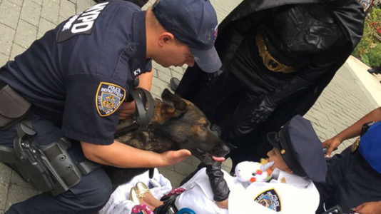 9-year-old battling cancer gets to be NYPD chief officer for a day