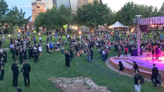 Las Vegas shooting victims honored in emotional anniversary ceremony: ‘Our 58 angels are with us’