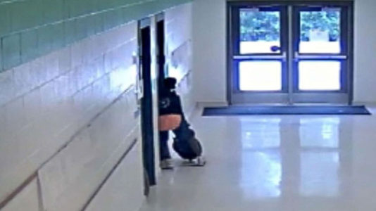 Teacher fired after video shows her kicking student