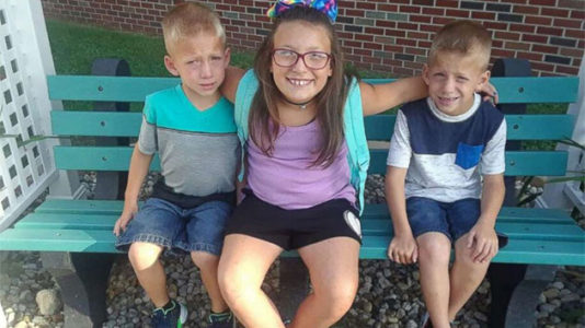 Father speaks at vigil for three siblings fatally struck at school bus stop