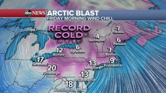 Northeast yearning for warmer weekend after record cold