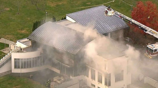 Four dead in New Jersey mansion fire, police investigating as arson
