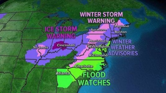 Nor’easter bringing many Northeast residents their first snowfall of the season