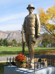 Ogden ‘Doughboy’ statue restored in time for WWI anniversary