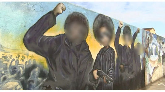 African-American mural vandalized with swastikas; police treating as hate crime