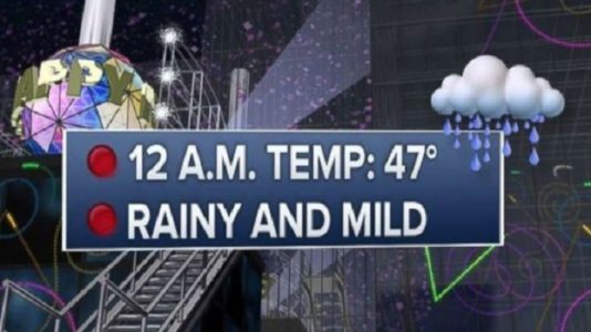 Two systems will make for wet New Year’s Eve on East Coast