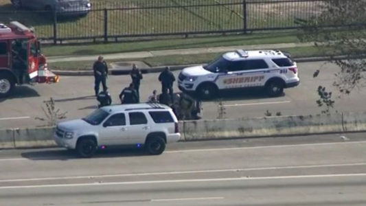 Three law enforcement officers wounded in shooting while trying to serve warrant: Sheriff