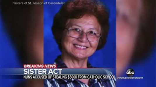 Nuns misappropriated $500K in school funds, spending some on gambling and trips, Catholic church says