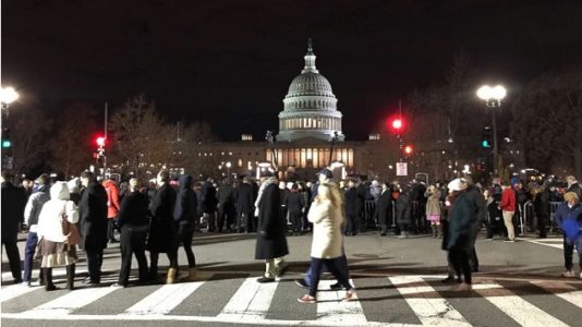 Thousands line up overnight to pay respects to George H.W. Bush