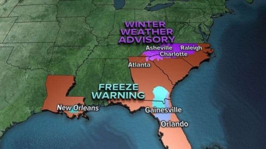 NC sees almost 3 feet of snow as Pacific Northwest readies for new storm