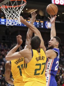 Redick scores 24, Embiid has 23, 76ers roll over Jazz 114-97