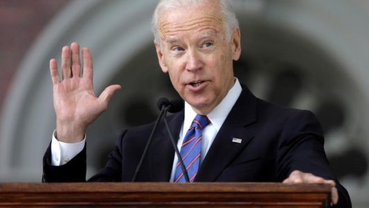 Biden says his family convinced him to run with Obama