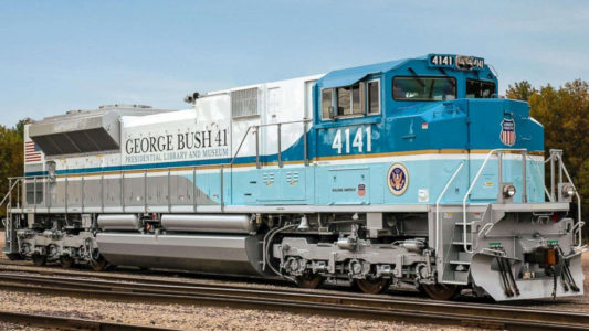 Navy veterans crew George H.W. Bush’s historic presidential funeral train