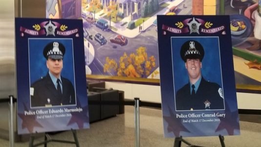 ‘This holiday will never be the same’: Officers killed by train leave behind daughters 1 week before Christmas