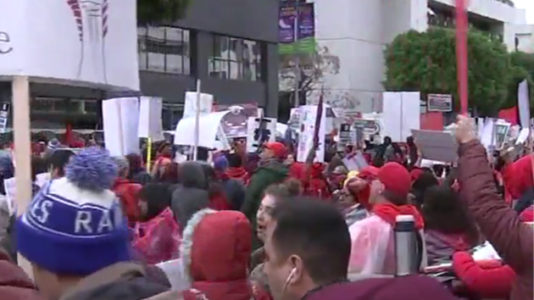 Student attendance plummets as Los Angeles teachers head into Day 2 of strike