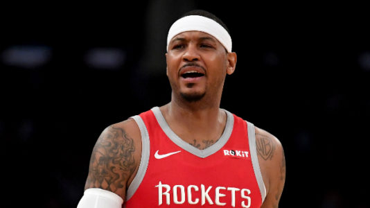 Report: Rockets agree to send Carmelo Anthony, cash to Bulls