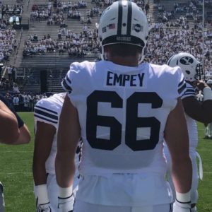 BYU’s James Empey Named To 2018 FWAA Freshman All-America Team