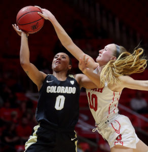Huff, Moore lead Utah over Colorado 78-59