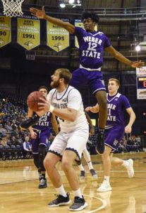 Weber State continues domination of Montana State, 93-84