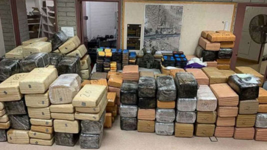Police seize $2M in drugs after trucks tried to avoid border checkpoint