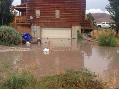 Water run off Warning