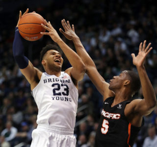 Childs leads BYU over Pacific 69-59