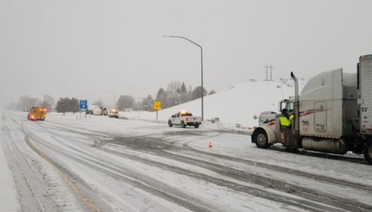Winter storm leaves icy road conditions around northern Utah
