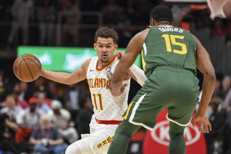 Young has 23 points as Hawks stop streaking Jazz 117-114