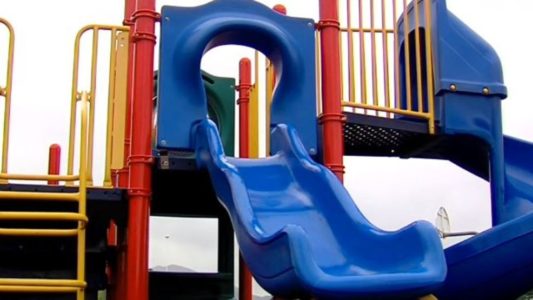 Boy hospitalized after accidental strangulation on slide