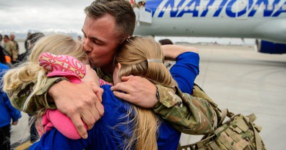 Utah National Guard soldiers return home from Middle East