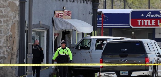 Police: Man killed had fired gun around town before chase