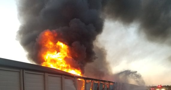 Storage unit fire in Hyrum causes more than $5M in damage