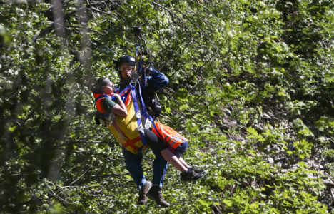 Missing hiker describes night in the wilderness