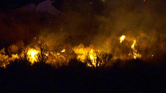 Fireworks hit police car, start fire during Utah holiday